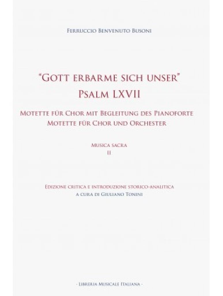Gott erbarme sich unser Psalm LXVII